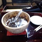 Mizu No - 蕎麦湯をそそぎます