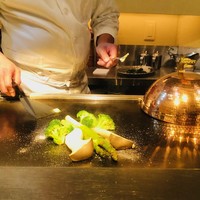 鉄板焼キュイジーヌ バンブー グラッシィ 恵比寿店 - 産直野菜の鉄板焼（500円～）