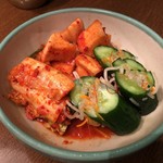 三林精肉店 - キムチ盛り合わせ