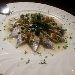タカジョウキッチン アリヨシ - 太刀魚のカルパッチョ