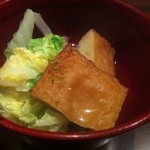 ふじ原 - はんぺん白菜煮
