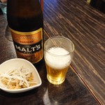 Maruhatantammen - 2019年9月　ビール中ビン+きざみザーサイ　600+100円
