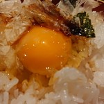 さ行 - TKG、海苔と鰹節のせ