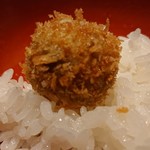 さ行 - 子持ち鮎のコロッケ・オン・ザ・ライス