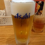 とんかつ　和豚 - 2019年9月　生ビール　550円