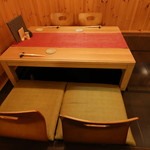季節料理 よし野 - 小上がりの掘りごたつ