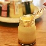 野菜がおいしいカフェ LONGING HOUSE - 湯庵プリン（プレーン）＠福島県産のなめらかプリン