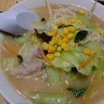 丸源ラーメン - 野菜ちゃんぽん748円。