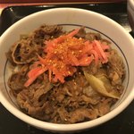 なか卯 - 和風牛丼（並）