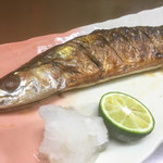 有限会社桝屋酒店   - 秋刀魚塩焼き