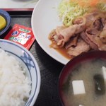 キッチン　ふたば - しょうが焼き定食