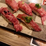 本気焼肉 肉とめし 肉寿司 - 