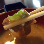 たなぽん食堂 - オクラのせい？ぬめりがあります