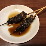 鰻禅 - ひれの串焼き