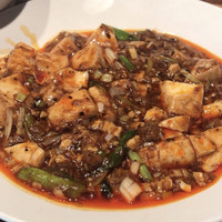 TexturA - 【Lunch Plate】（1700円税抜）のメイン、麻婆豆腐。