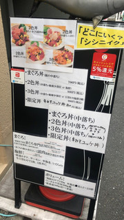 シシニイク 和酒×くんせい＝バル - メニュー看板