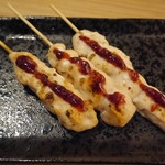 地鶏の鶏膳 - ささみ（梅）（塩）