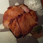 石塀小路豆ちゃ - もち豚の味噌漬け