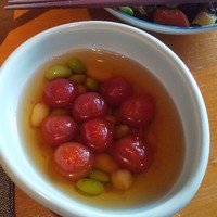 石塀小路豆ちゃ 京都 - ミニトマトのおひたし