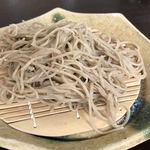 専心庵 - 食べ比べ　3枚目　十割生粉蕎麦