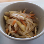 東奥日報本社 社員食堂 ひまわり - たけのこの煮物
