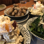 Oohama - 落花生、ポテトサラダ、サツマイモサラダ