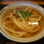 乃きや - かけうどん（350円）