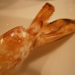 レンゲ - 24年2月　上海海老　明蝦の香り蒸し　尻尾アップ