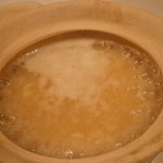 レンゲ - 24年2月　美味粥　自家製のXO醤で　全景