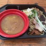 ラーメン専科 竹末食堂 - ℃濃厚帆立ソースの鶏つけ麺 トリュフの香りと共に