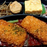 Sumiyaki Bentou Tamagoya - カニクリームコロッケ(780円)