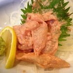 居酒屋だいだい - カワハギきもあえ