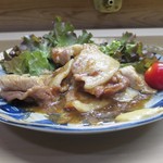 家庭料理 小川 - 豚しょうが焼