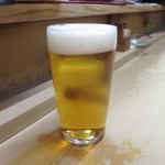 家庭料理 小川 - 生ビール