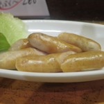 やきとり 正や - 地鶏ウインナー