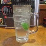 やきとり 正や - すだちチューハイ