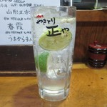 やきとり 正や - すだちチューハイ おかわり