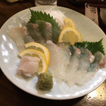 遊酒食堂 宇都宮 - ヒラメの刺し身