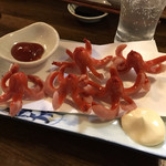 遊酒食堂 宇都宮 - 躍動感ある
      たこさんウインナー(^^)