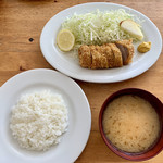 Tonkatsu Iso - 上ヒレ定食・半ライス
