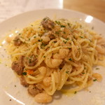 バカイゥン - 仔羊肩肉とレンズ豆のラグーソース