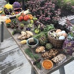 noma - 今回頂く食材かな？