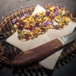 noma - crispy bees cooked with chocolate