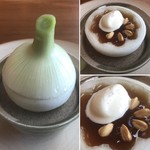 noma - chilled onion bouillon