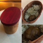 noma - quail egg in salted ramson leaves