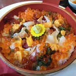 Seafood restaurant MEXICO - 贅沢丼アップ