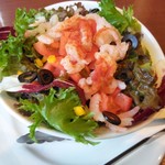 Seafood restaurant MEXICO - 海老とトマトのサラダ 880円