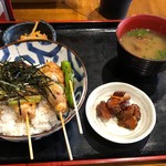 Yakitori Shusai Kinase Xe - 焼鳥丼500円税抜