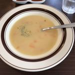 ステーキハウス ろーいん - 2019.9.30  スープ