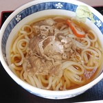 富山カントリー - 肉うどん